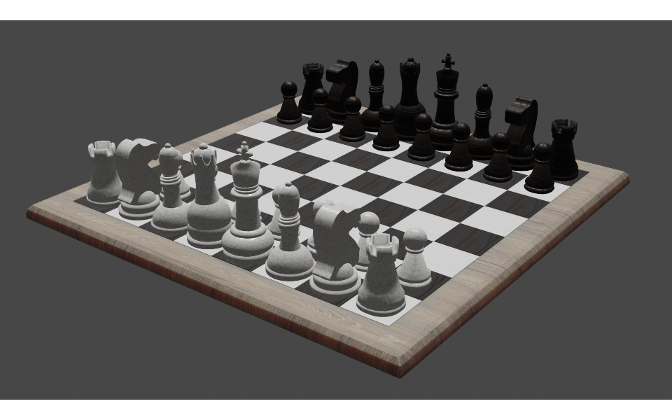 Chess Set Cover Art